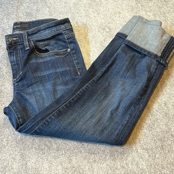 Joe's Jeans Dark Blue Ankle Cropped - Picture 1 of 10